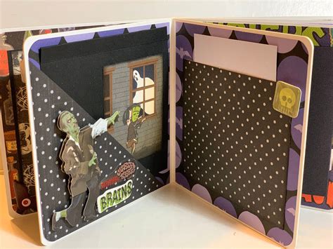 Excited To Share This Item From My Etsy Shop ZOMBIE Scrapbook Premade