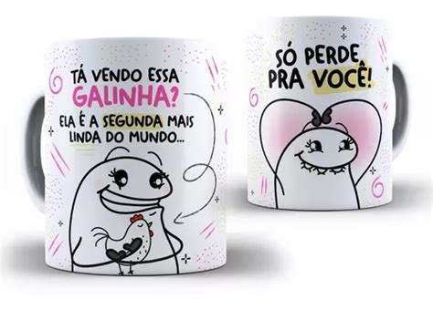 Caneca Amiga Ta Vendo Essa Galinha Engra Ada Bento Flork Lin Mercadolivre