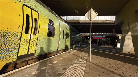 VIRM 9590 9556 Groene VIRM Vertrekken Van Station Amsterdam