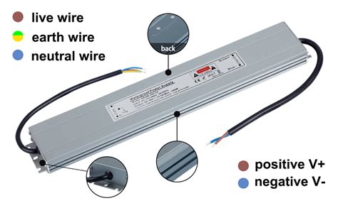 Varicart Outdoor Ip Waterproof V Led Driver W A Ultra Slim