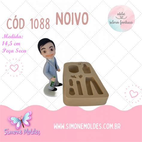 Noivo Moldes De Silicone Cole O Selma Fantucci Simone Moldes