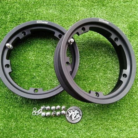 Jual Velg GS Atau GScooter Tipe MG Black Vespa Tubeless Ring 10