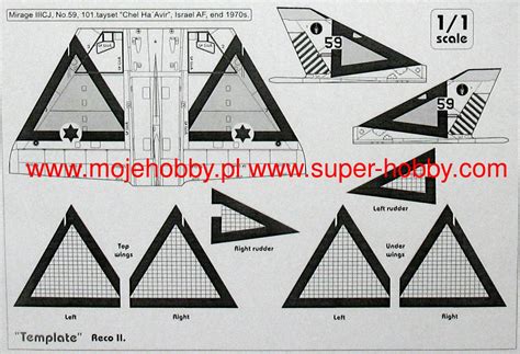 Mirage Iii Cj Reco Vol Ii Model Do Sklejania R V Aircraft