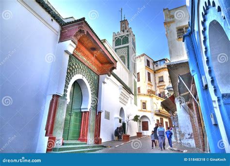 The Glorious Big Mosque In Tanger Editorial Stock Photo Image Of