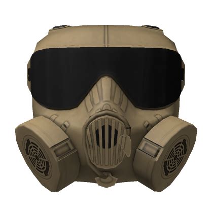 Tan M50 Gas Mask REDUX Roblox Item Rolimon S