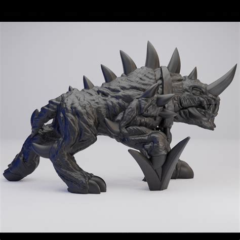 Hot Goblin スパイクドヘルハウンドE ミニチュア ホットゴブリン TRPG 魔獣