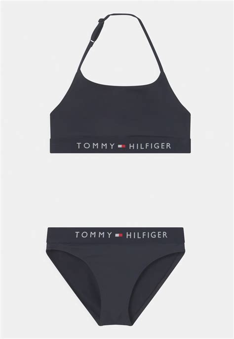 Tommy Hilfiger Bralette Bikini Desert Sky Dark Blue Uk