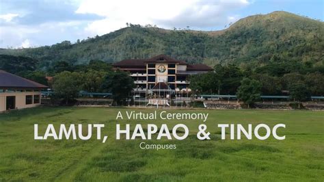 Ifugao State University Virtual Graduation Lamut Hapao Tinoc