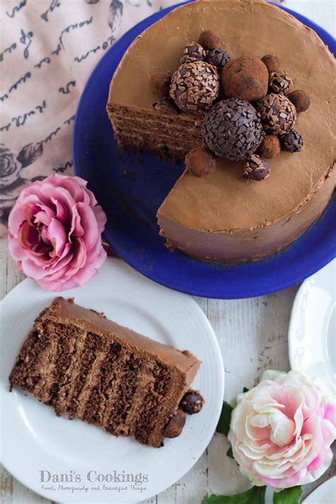 Best Chocolate Truffle Cake Danis Cookings