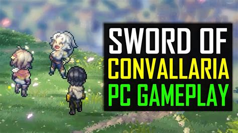 Sword Of Convallaria PC Gameplay Steam Version Timestamps YouTube