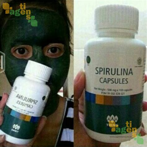 Jual Masker Spirulina Tiens Asli Terpercaya