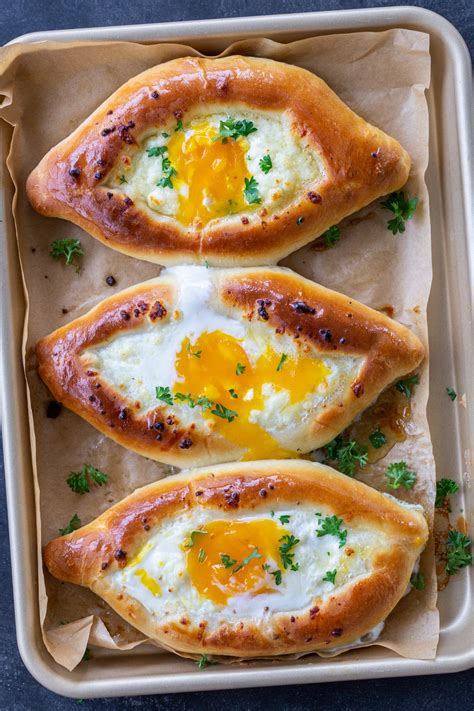 Khachapuri Recipe Georgian Cheese Bread Momsdish