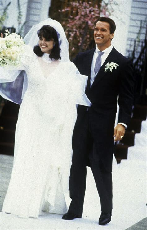 Posterazzi: Arnold Schwarzenegger and Maria Shrivers wedding Photo ...