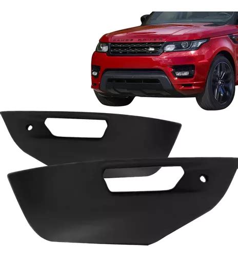 Moldura Parachoque Range Rover Sport 2014 À 2018 Furo Sensor