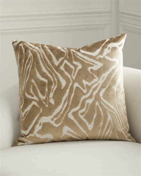 D V Kap Home Huma Fringed Decorative Pillow Square Horchow