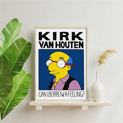 Kirk Van Houten Can I Borrow A Feeling Simpsons Digital Art - Etsy Canada