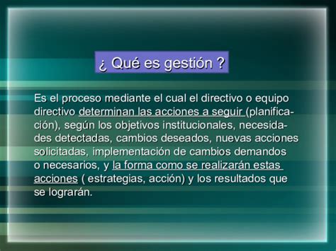 Pdf Qué Es Gestión ¿ Qué Es Gestión