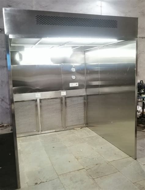 Fortuna Stainless Steel Dispensing Booth Sampling Booth Vertical Size