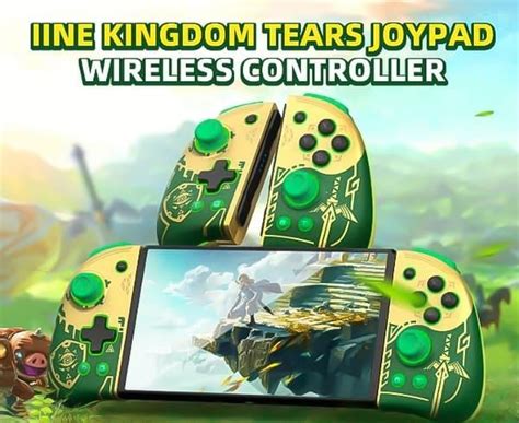 Tay Cầm Golden Elite Plus Joypad Nintendo Switch Zelda Totk Iine Nshop Game And Hobby