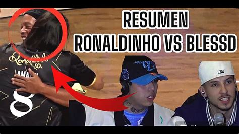 PARTIDO BLESSD VS RONALDINHO COMENTADO POR WESTCOL Y SAMULX SISABE