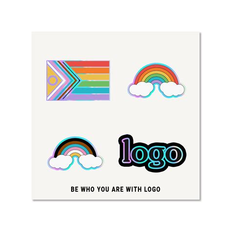 Brilliant Holographic Sticker Sheet