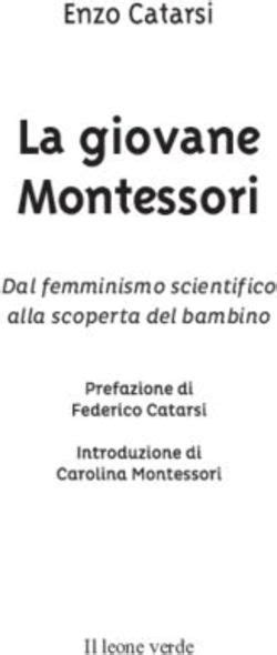 La Giovane Montessori Dal Femminismo Scientifico Alla Scoperta Del