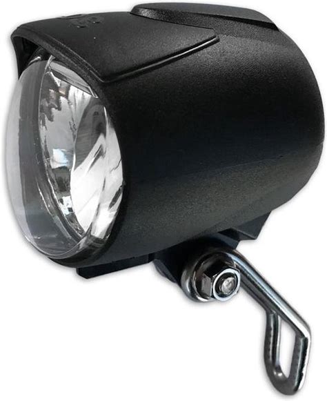 Lynx Koplamp 40 Lux Dynamo Zwart Bol