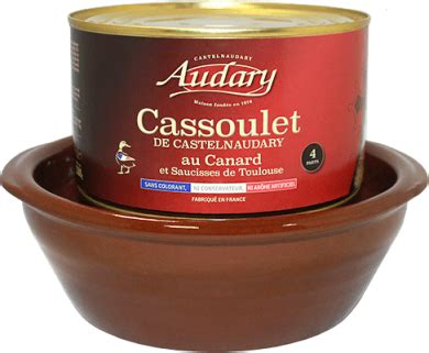 SAVEURS DU SUD OUEST BLOC DE FOIE GRAS DE CANARD 125G CASSOULET DE