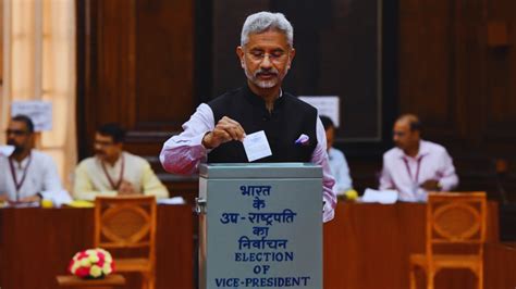 Lok Sabha Election 2024 Phase 6 Eam S Jaishankar Casts Vote Becomes