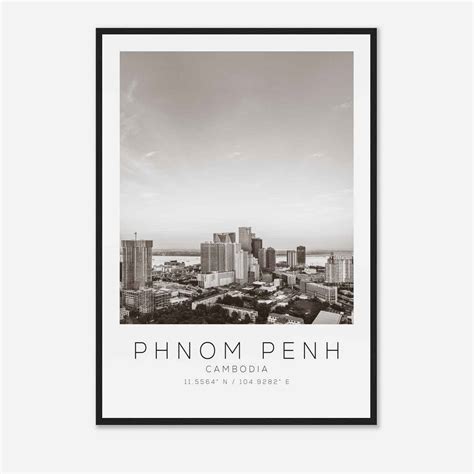 Phnom Penh - Custom Maps & Posters