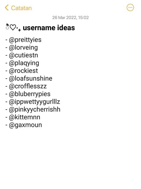 Username ideas – Artofit