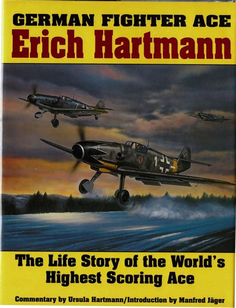 German Fighter Ace Erich Hartmann Vector Fine Art