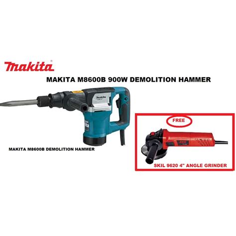 Makita M8600b 900w Demolition Hammer Buy One Get Free One Skil 9620