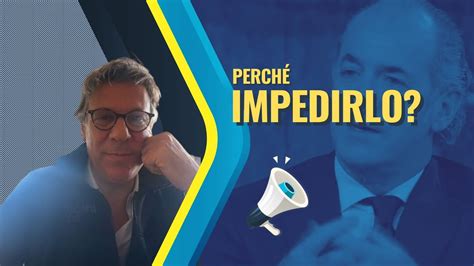 Terzo mandato polemica inutile se votano Zaia perché impedirlo