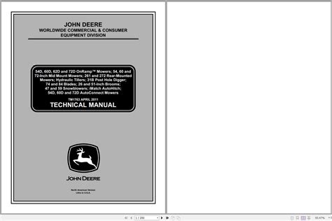 John Deere Autoconnect Mowers 54d 72d Technical Manual Tm1763 04 2011 Auto Repair Manual Forum