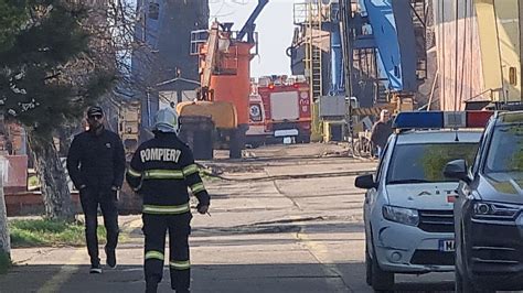 Explozie La Bordul Unei Nave Aflat N Antierul Naval Midia N Vodari