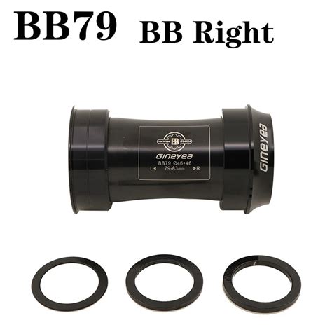 Gineyea BB79 BBright Bicycle Bottom Brackets Axis 79 83mm 22 24mm For