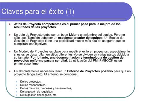 Ppt Gestión De Proyectos Basado En Pmbok Powerpoint Presentation