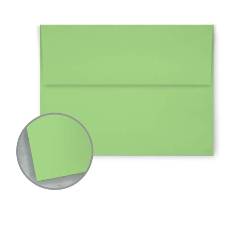 Limeade Envelopes A6 4 3 4 X 6 1 2 70 Lb Text Vellum Pop Tone