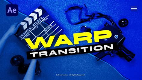 How To Create A Warp Transition In After Effects Tutorial Youtube