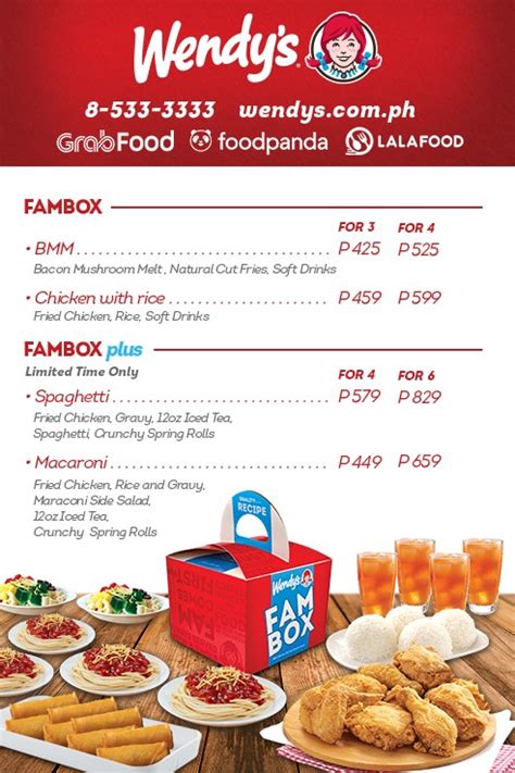 Manila Shopper Wendys Famboxmacaroni Promo May 2020