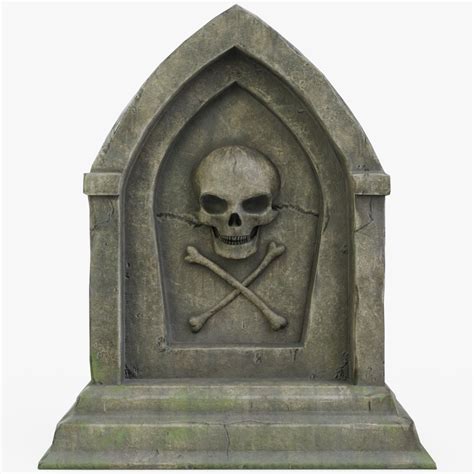 3d Tomb Tombstone Stone Turbosquid 1291273