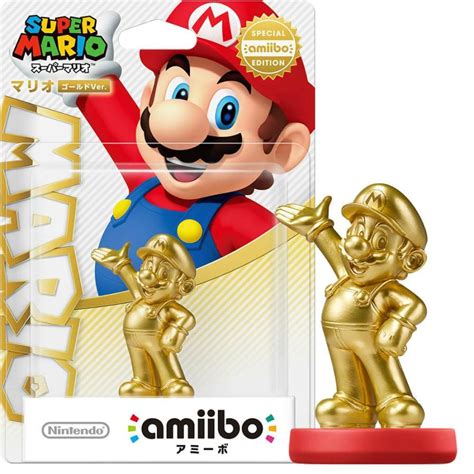 『新品即納』 Opt Amiiboアミーボ マリオ【ゴールドver】スーパーマリオシリーズ 任天堂nvl C Abag