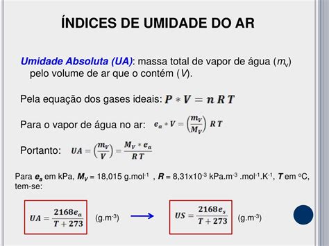 Tabela De Umidade Relativa Do Ar Braincp