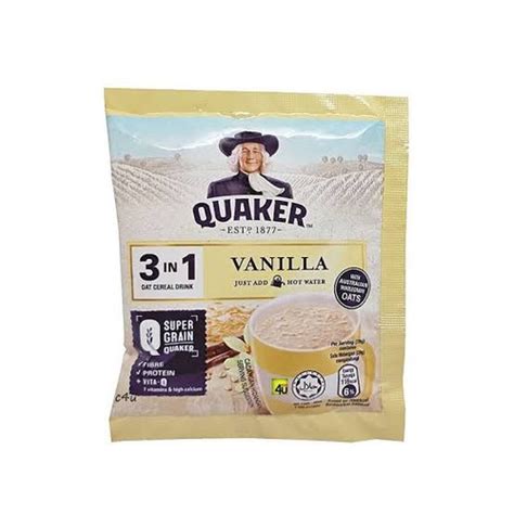 Jual Quaker Oat Sereal 3 In 1 Rasa Vanilla Sachet 28 Gram Jakarta Utara Rumah Rasa Food