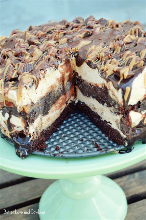 Reese S Peanut Butter Brownie Ice Cream Cake Artofit