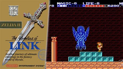 Nes Zelda Ii The Adventure Of Link 100 Longplay Youtube