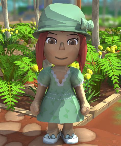 Green Summer Dress Dinkum Wiki Fandom