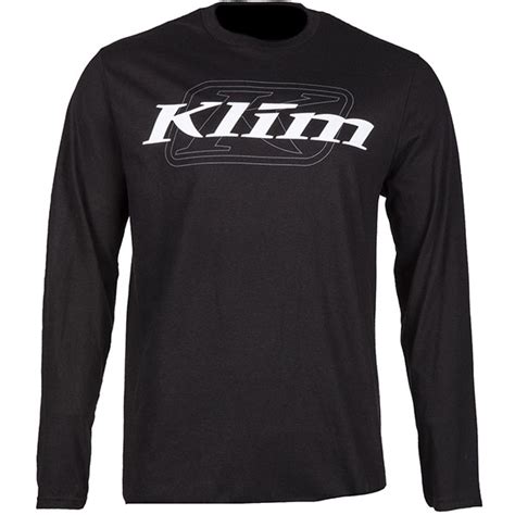 Klim K Corp Long Sleeved T Shirt Black White Free Uk Delivery