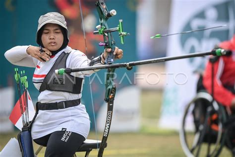 FINAL PANAHAN INDIVIDU RECURVE WANITA APG 2022 ANTARA Foto